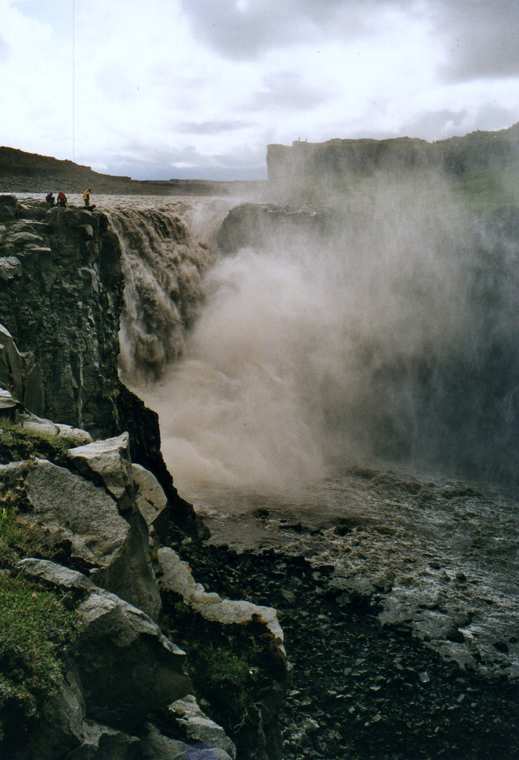 Die Stimmung am Dettifoss. Alles in einem Foto.