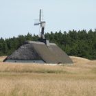 Die Stockwindmühle in Østerklit / Tversted.