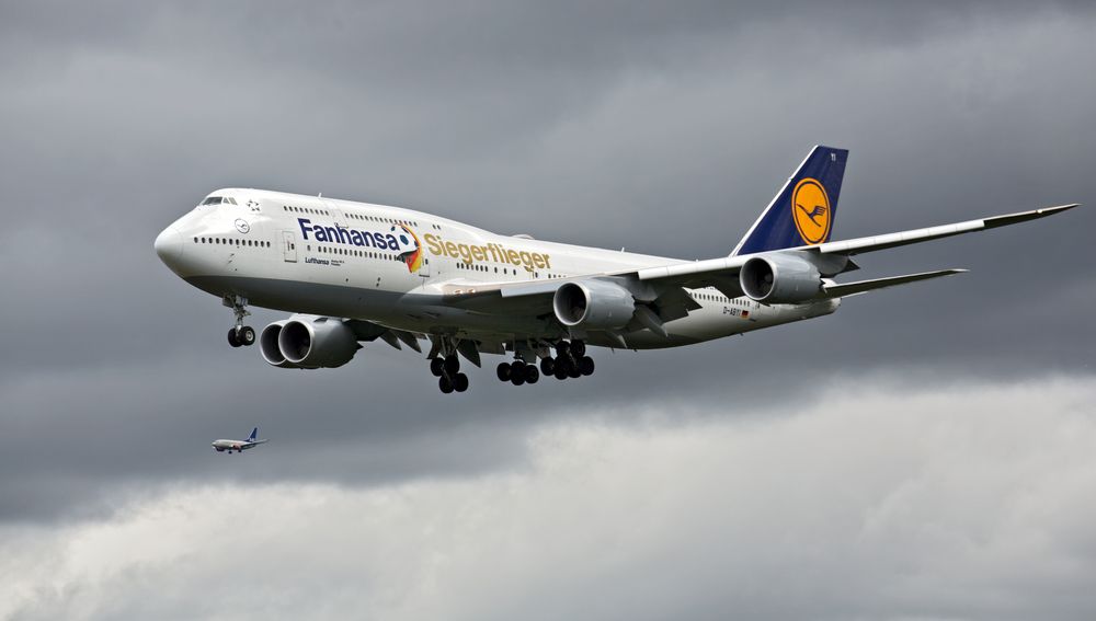 Die stolze 747-8