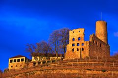 Die Strahlenburg über Schriesheim