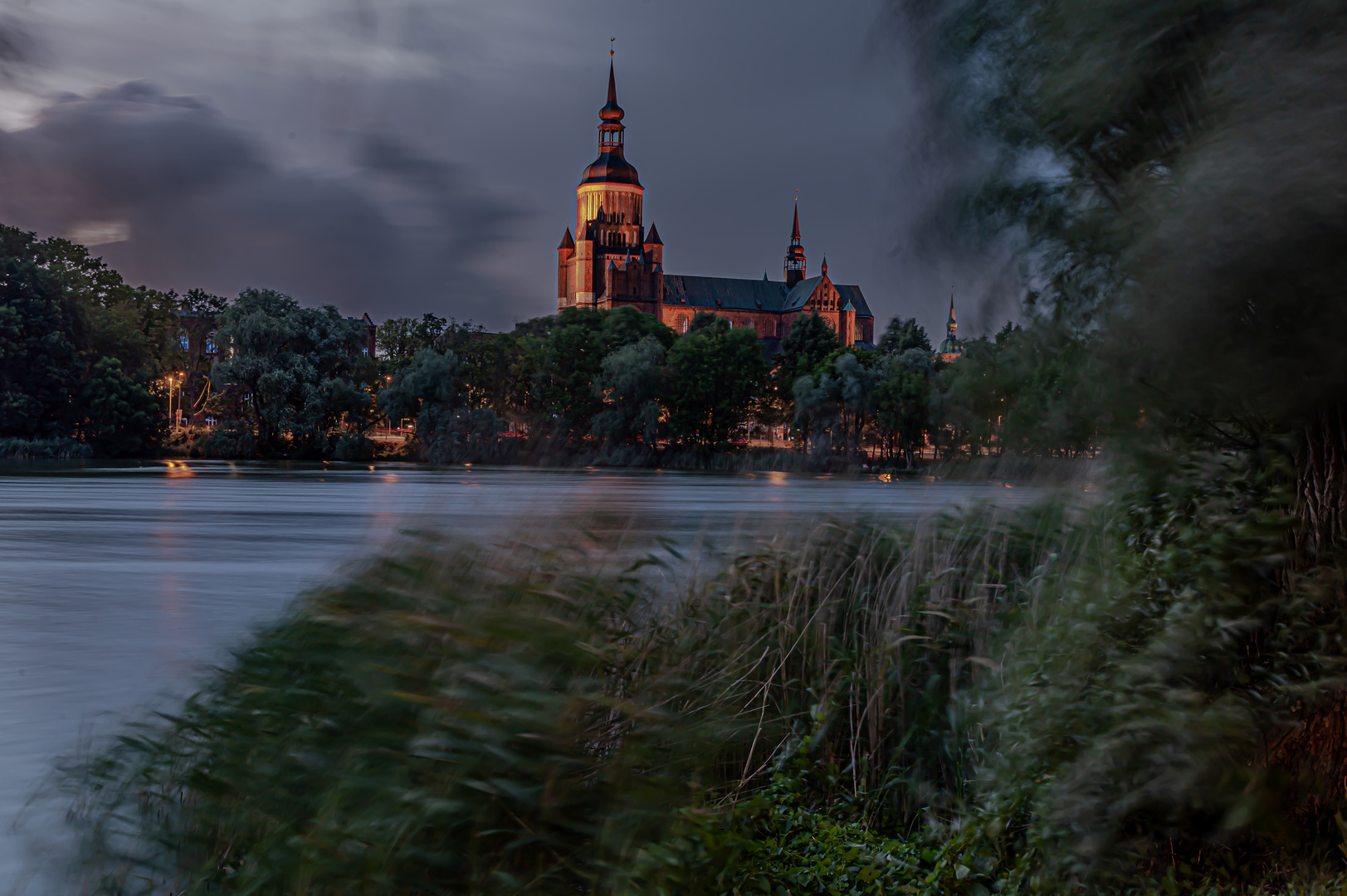 Die Stralsunder Marienkirche.