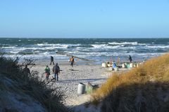 die Strand Situation im Jan 2022 