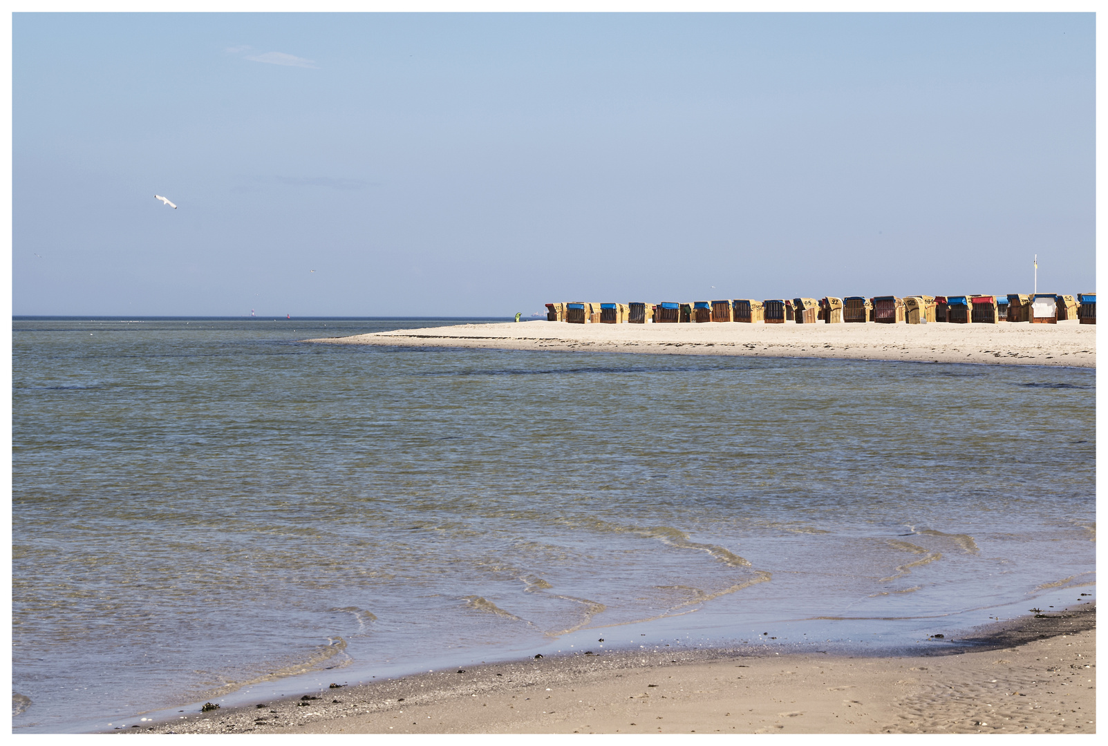 Die Strandkörbe warten