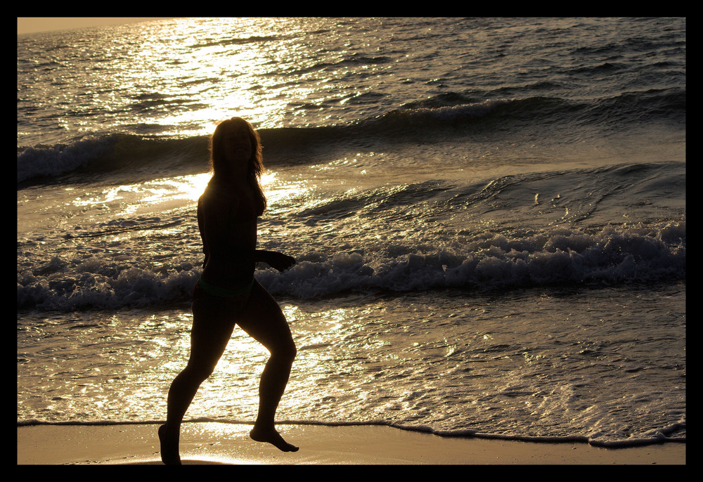 Die Strandläuferin