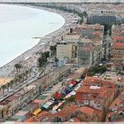 Die Strandpromenade von Nizza