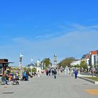 Die Strandpromenade von Warnemünde