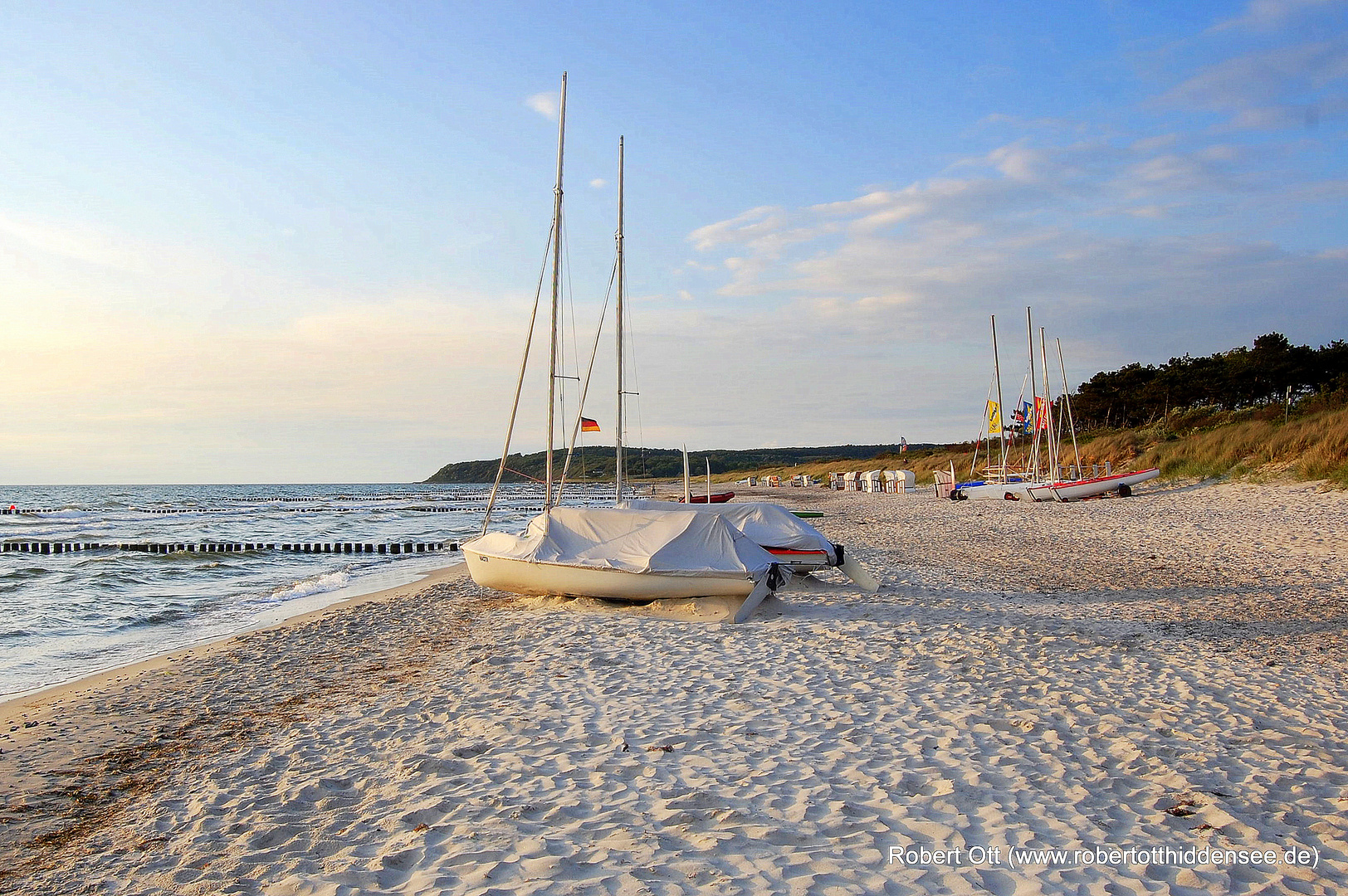 Die Strandruhe vor der Saison