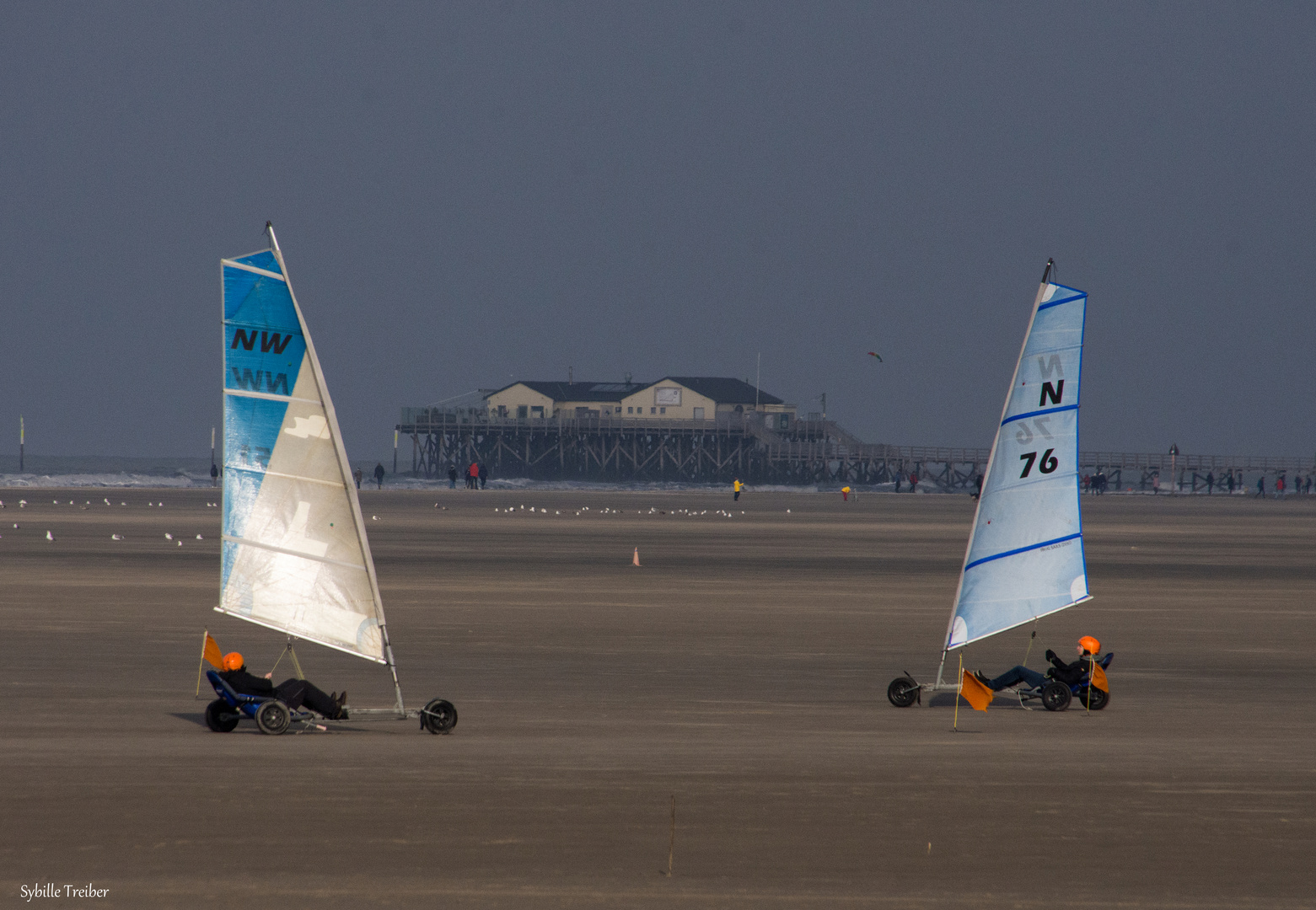 Die Strandsegler von Sankt Peter Ording