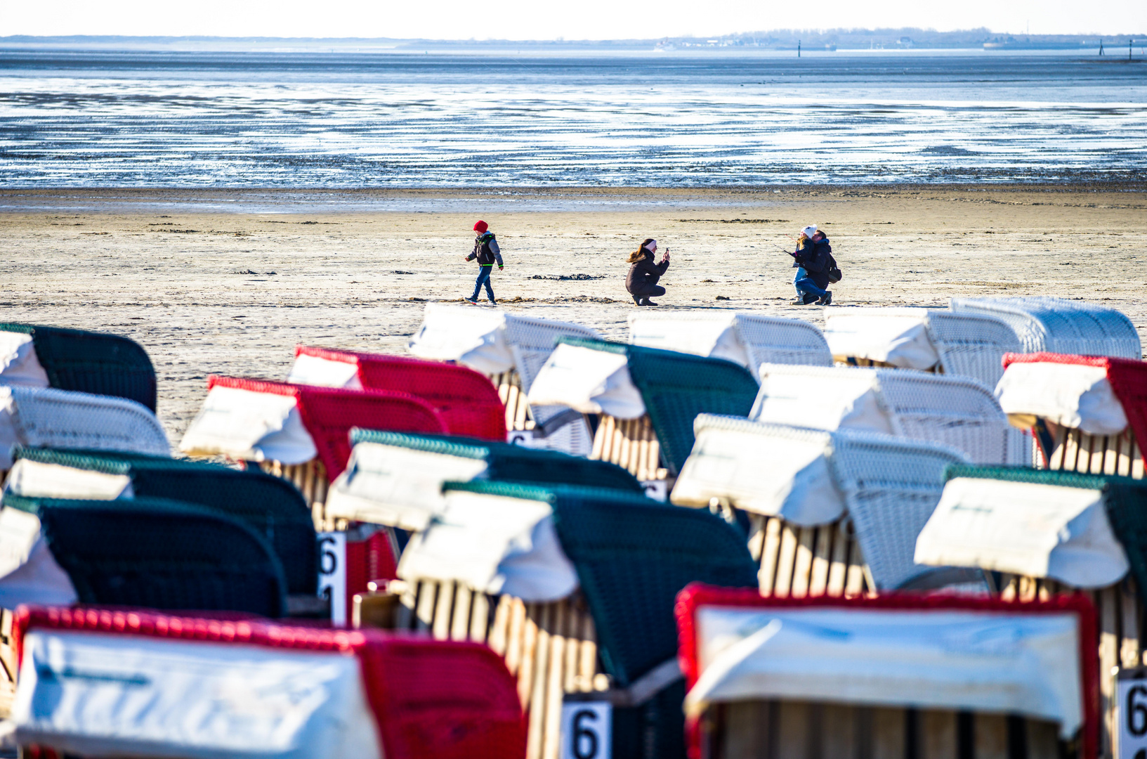 Die Strandszene