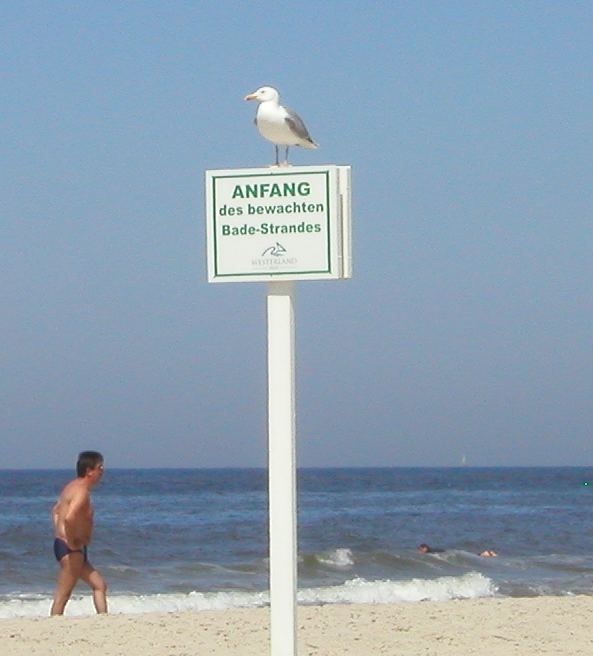 Die Strandwache auf Sylt