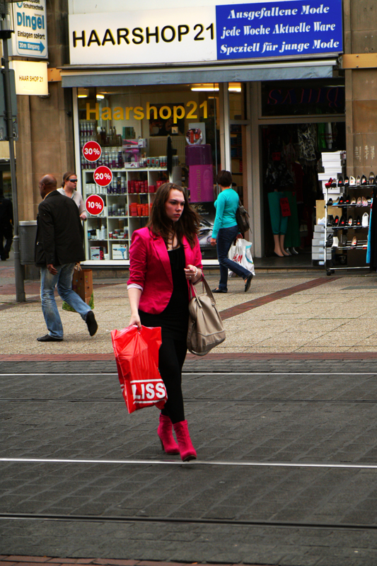 Die Straße als Catwalk