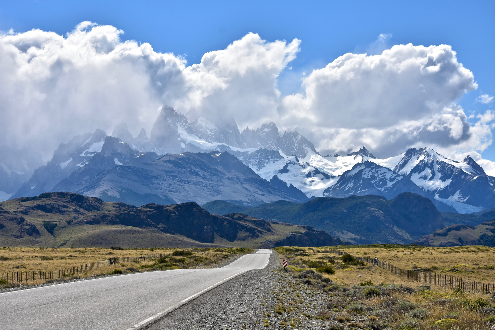 Die Straße nach El Chalten