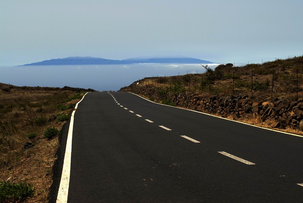 Die Straße nach La Palma