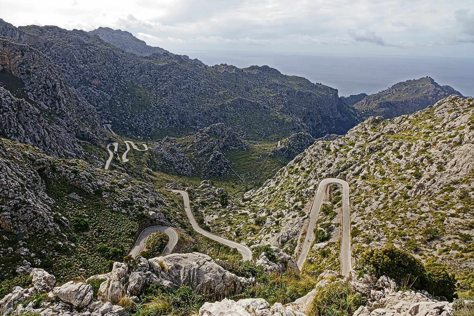 die Strasse nach Sa Calobra