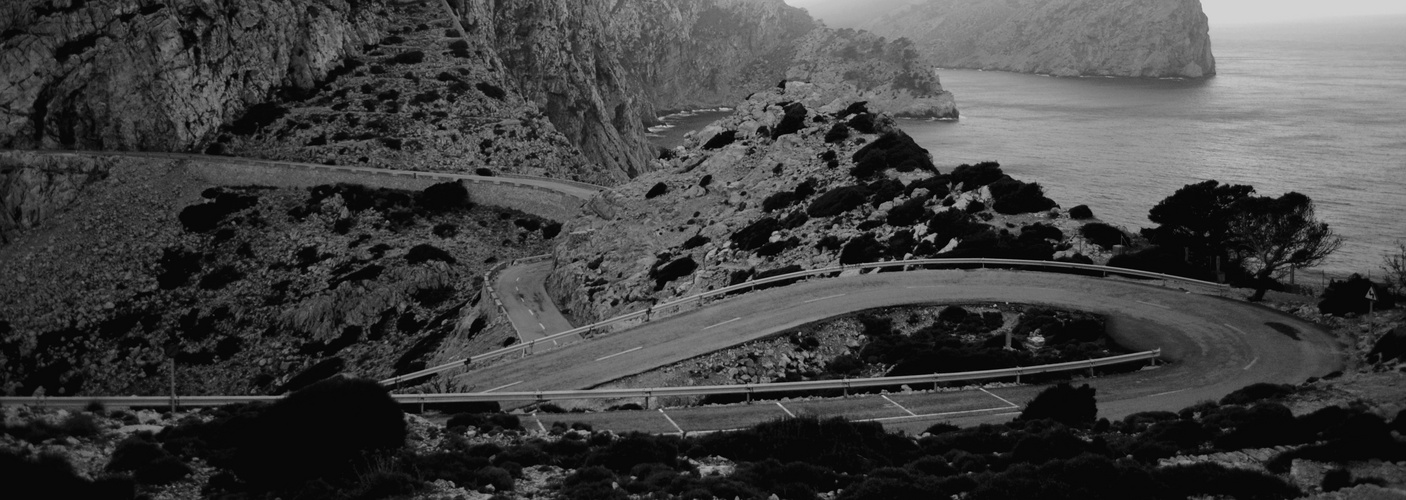 Die Straße zum Cap de Formentor