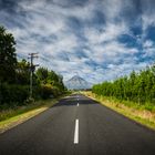 Die Strasse zum Mount Taranaki