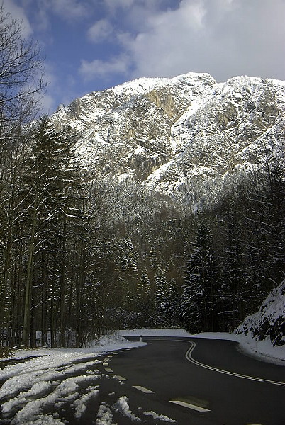 Die Straße zum Walchensee