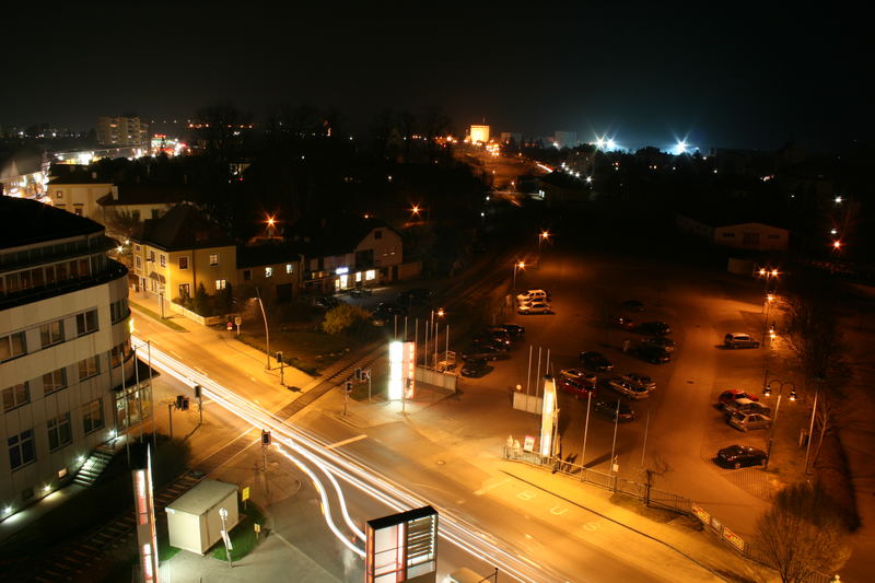 Die Straßen bei Nacht