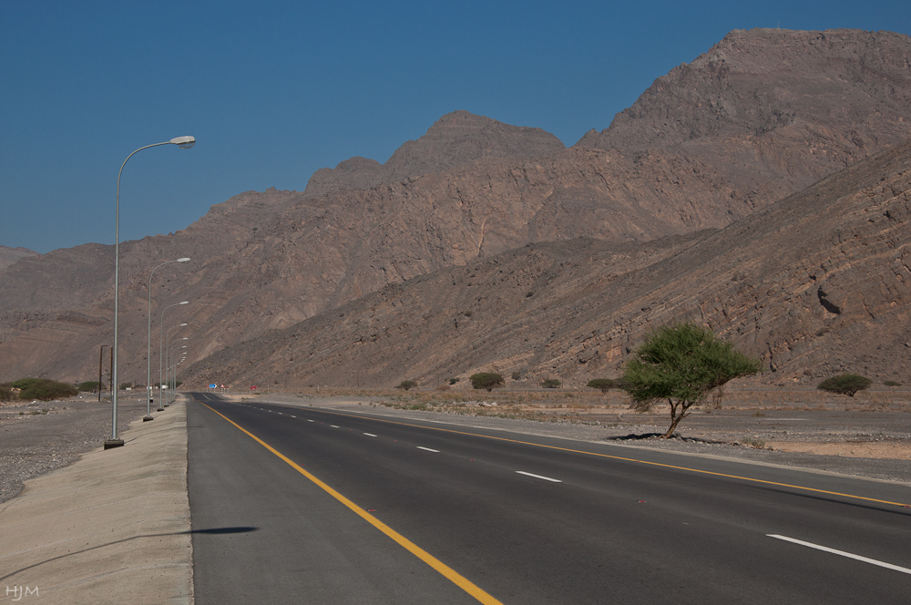 Die Strassen im Oman