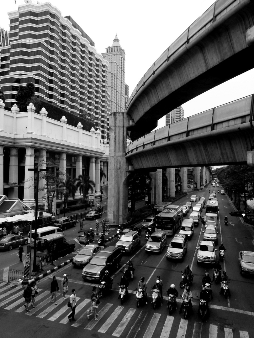 Die Strassen von Bangkok