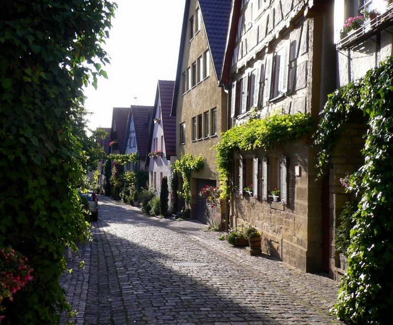 Die Straßen von Marbachs Altstadt 2