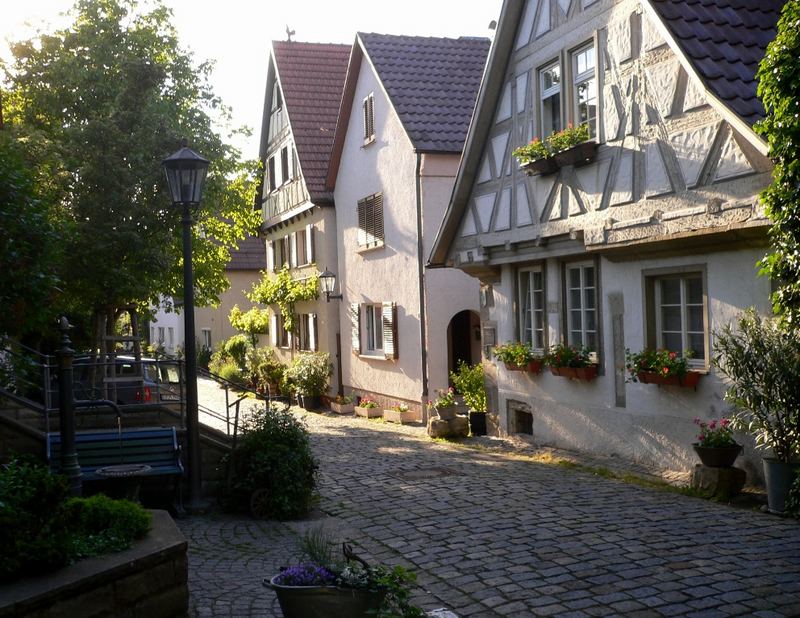 Die Straßen von Marbachs Altstadt 4