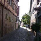 Die Straßen von Marbachs Altstadt