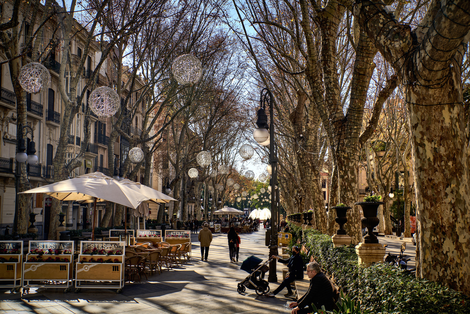 Die Straßen von Palma