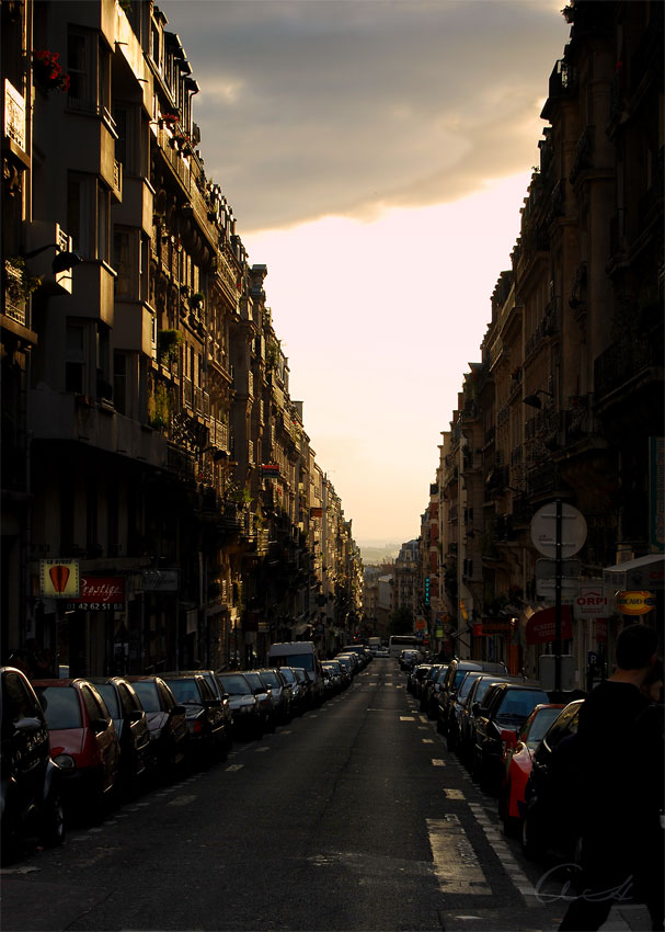 Die Straßen von Paris