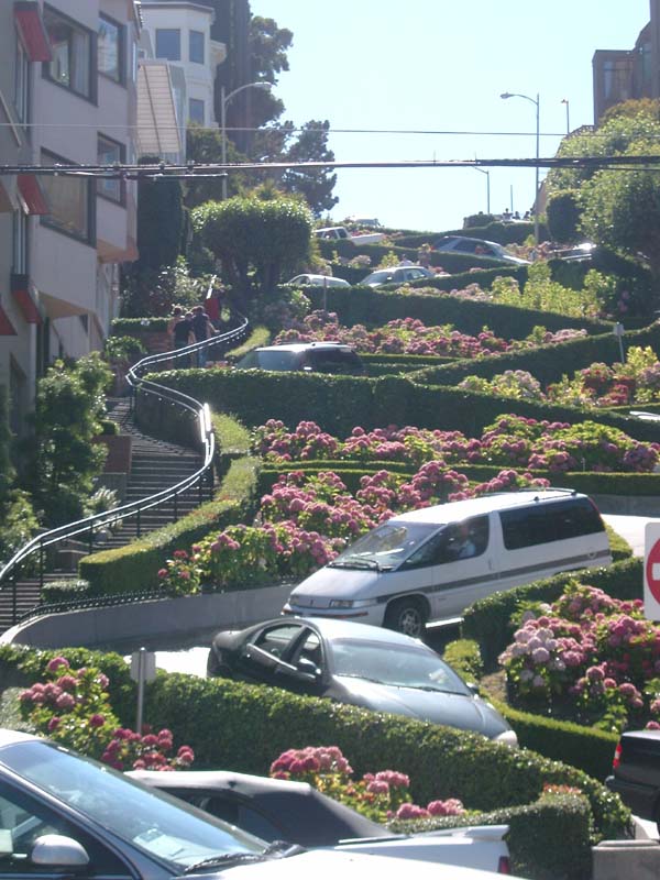 Die Strassen von San Francisco - Lombard Street