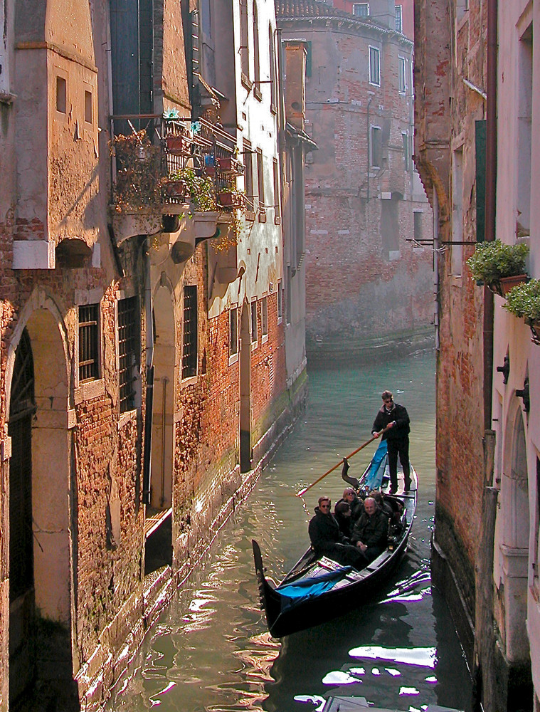 Die Straßen von Venedig