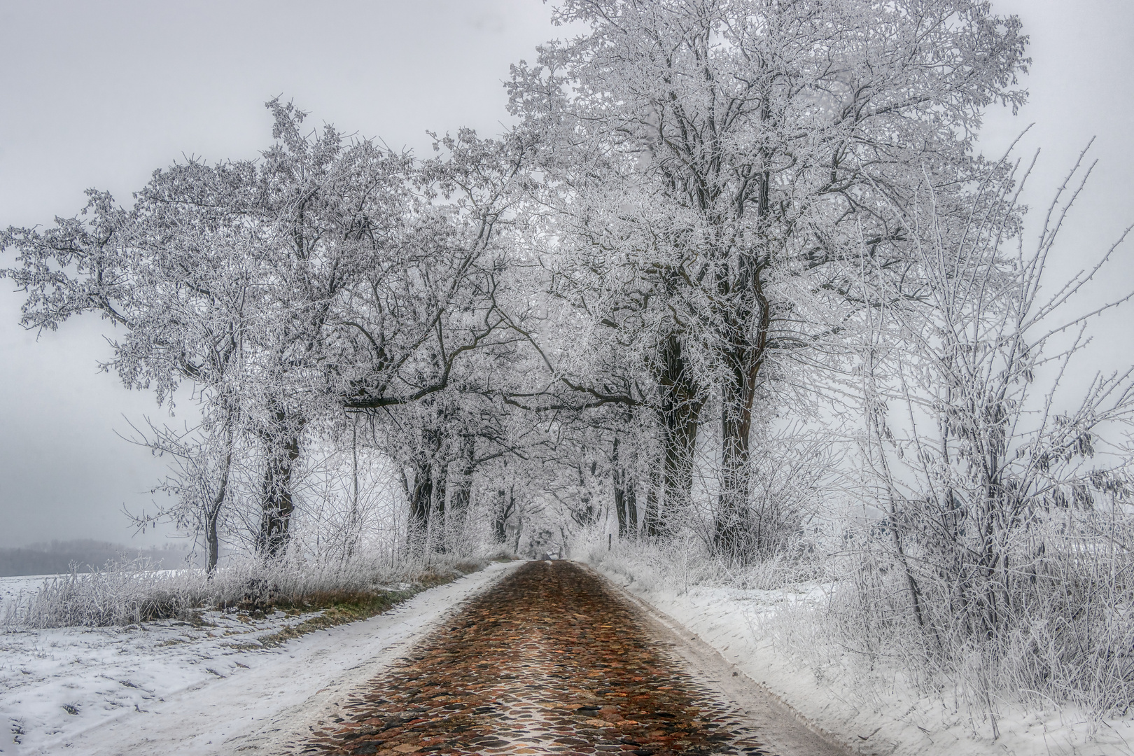 Die Straßen werden im Winter nicht besser