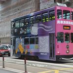 Die Straßenbahn in Hongkong 