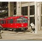 DIe Straßenbahn San Diego...