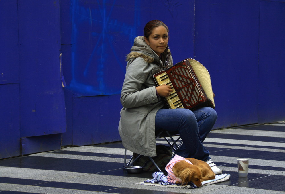 Die Strassenmusikantin