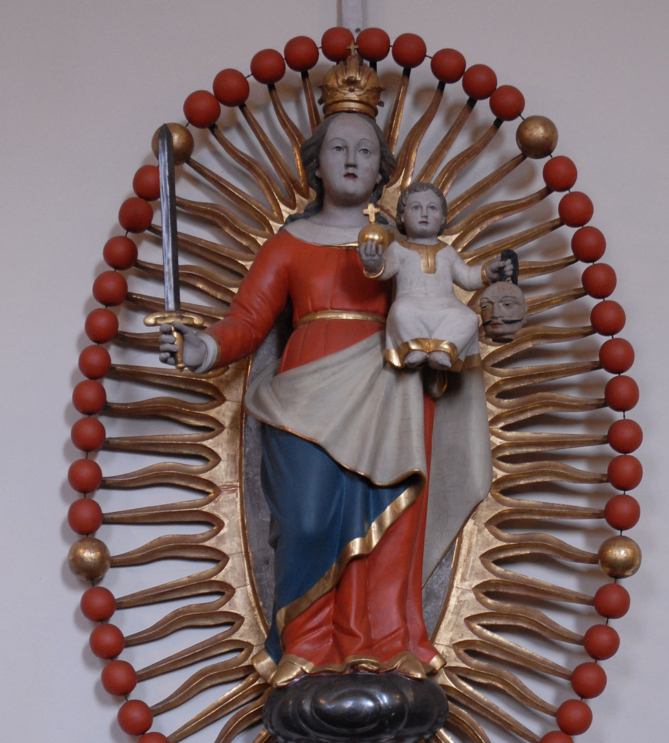 Die streitbare Madonna mit dem abgeschlagenen Türkenkopf             