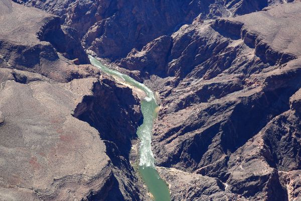 Die Stromschnellen des Colorado 