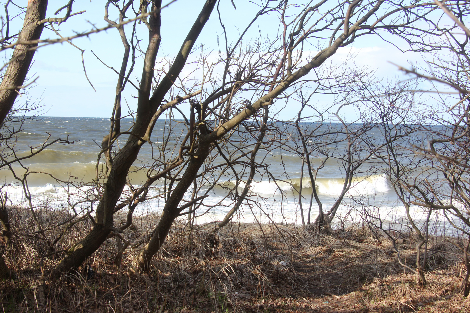 Die stuermische Ostsee...