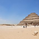 Die Stufenpyramide in Sakkara