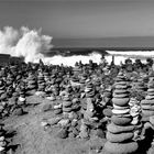 Die stummen Wächter am Strand von Teneriffa