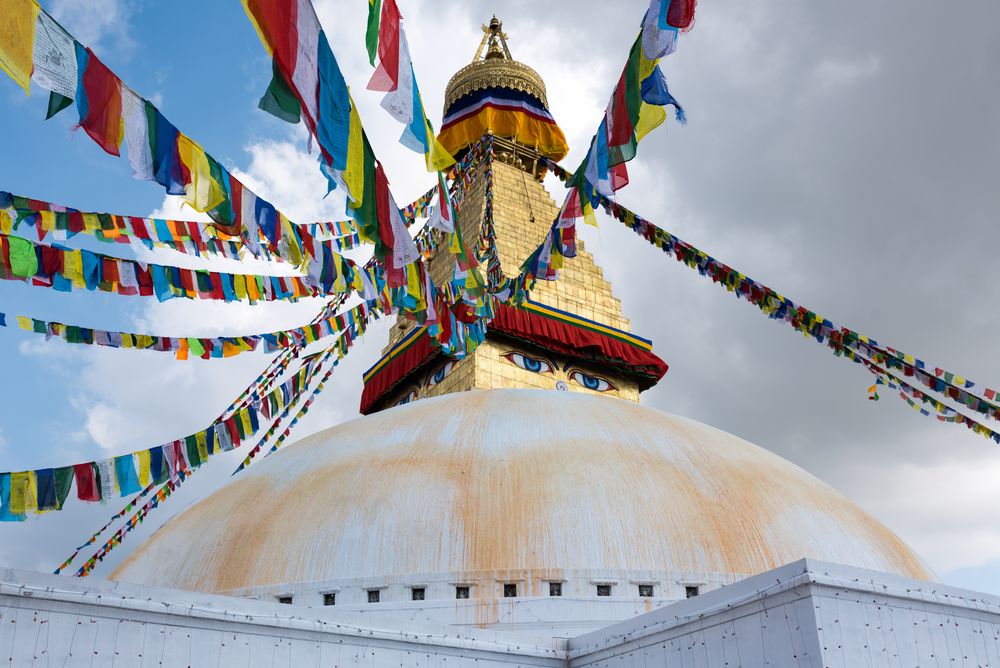 Die Stupa von Bodnath/Kathmandu