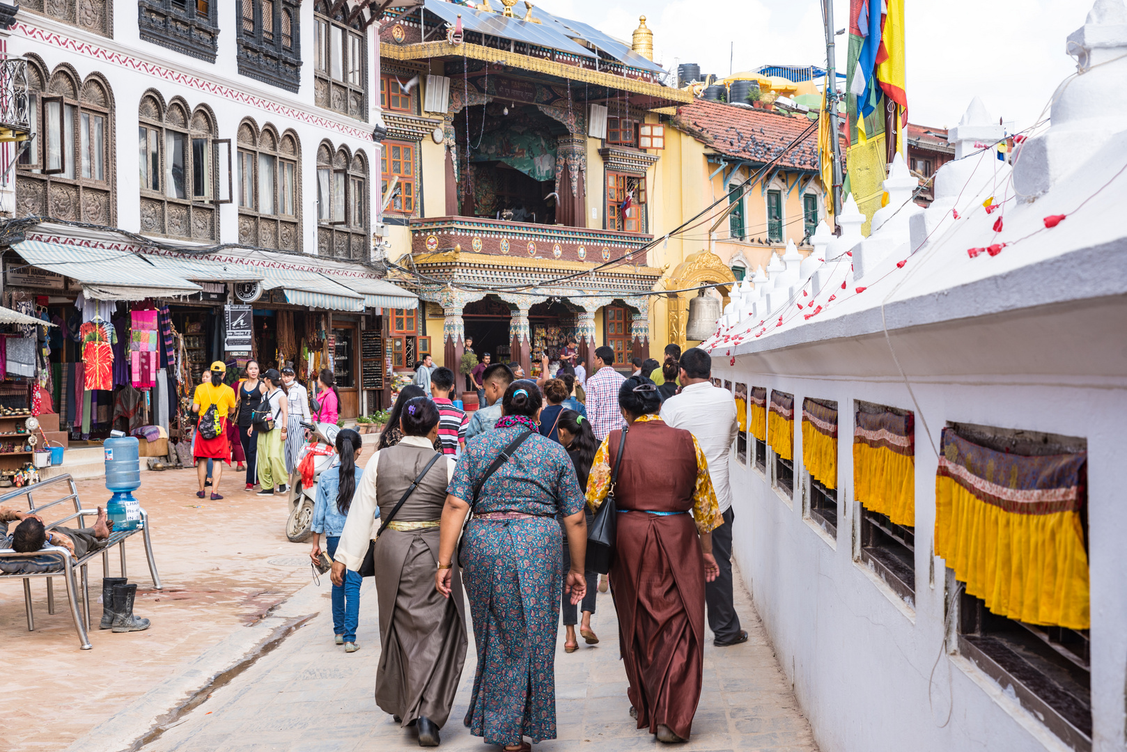 Die Stupa von Bodnath/Kathmandu