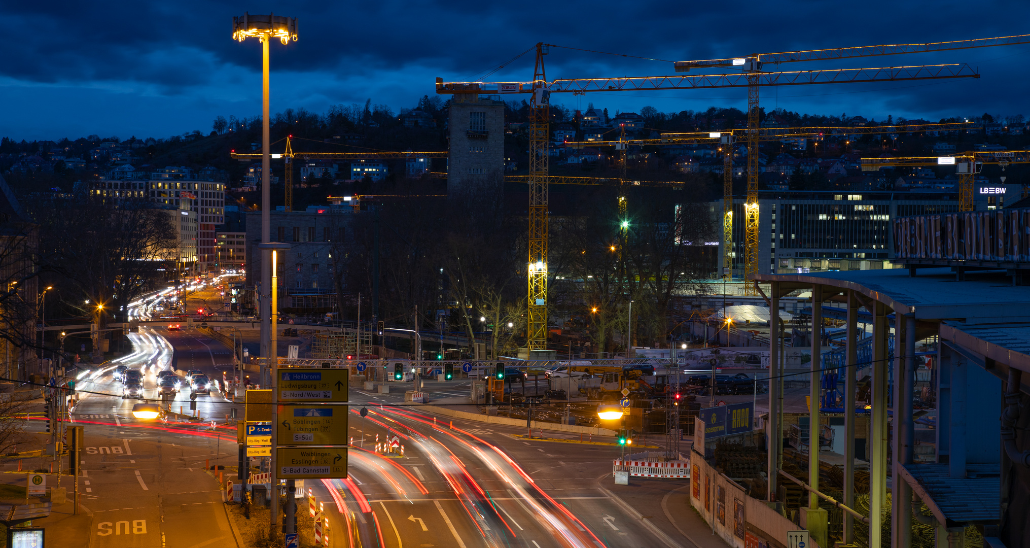 Die Stuttgart-21-Baustelle heute