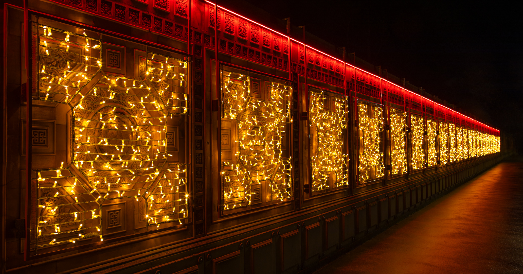 Die Stuttgarter Wilhelma weihnachtlich