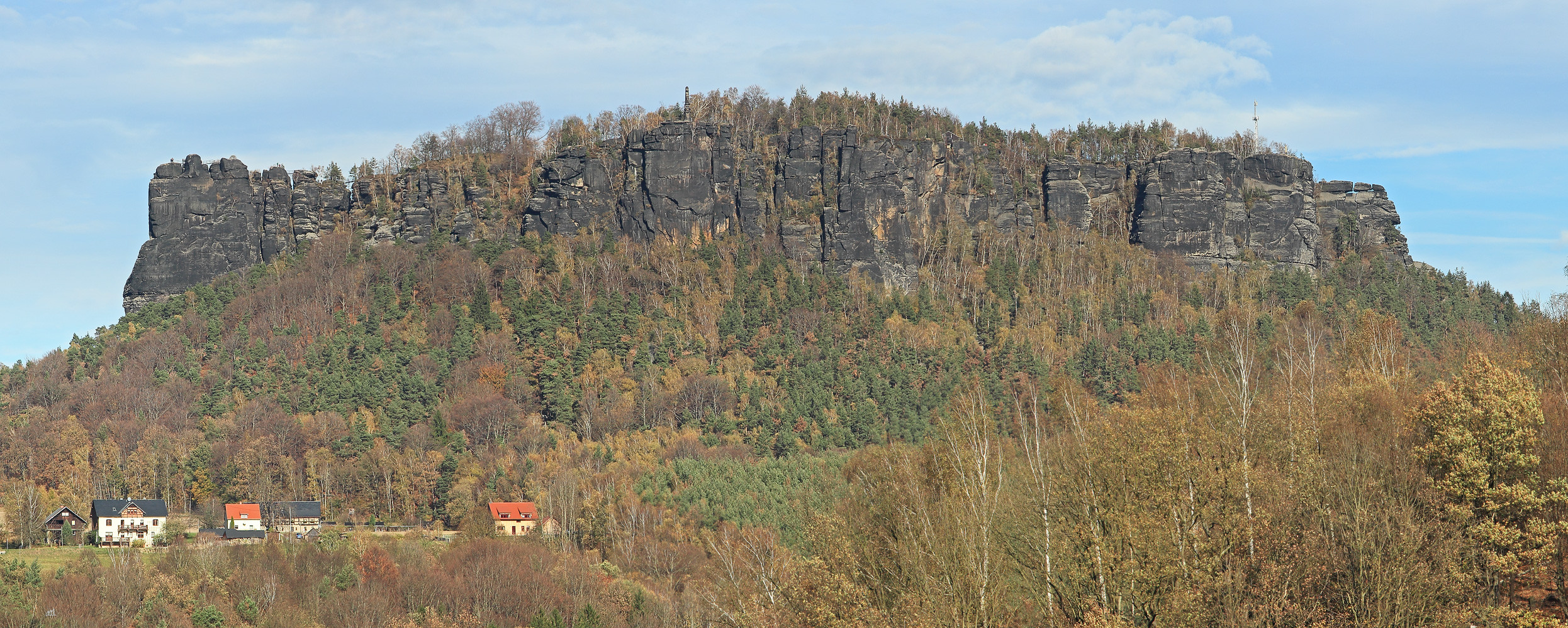 Die Südseite des Liliensteins