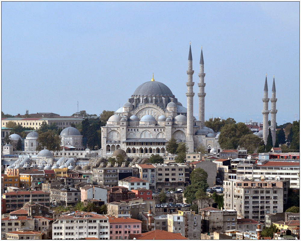 Die Süleymaniye Camii und ihre Minarette