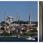 Die Süleymaniye-Moschee...