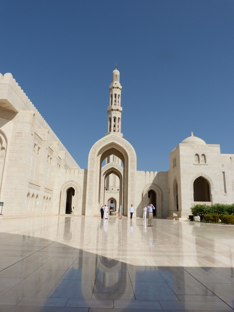 Die Sultan-Quaboos-Moschee in Maskat
