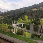 Die Sunnibergbrücke bei Klosters