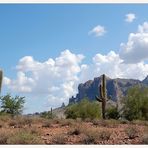 Die Superstition Mountains...